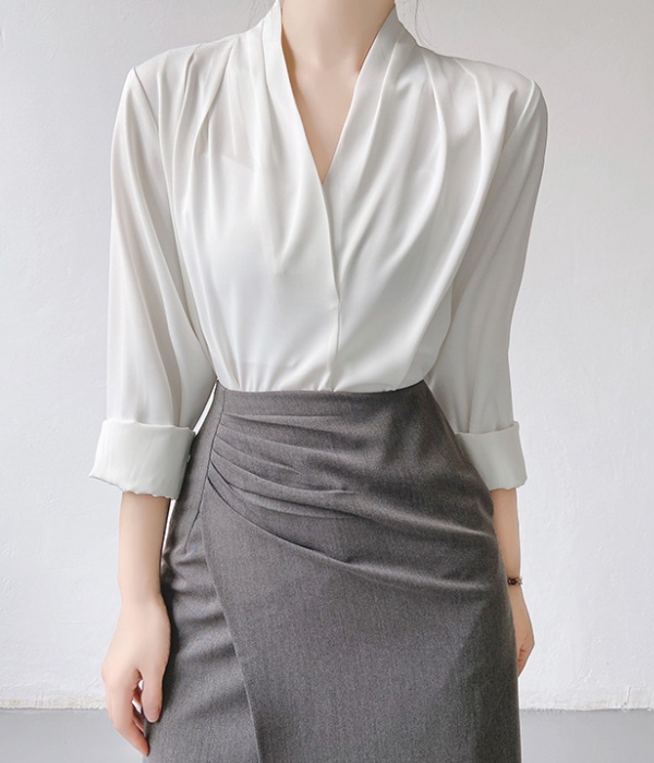 Profession refreshing tops spring and autumn shirt