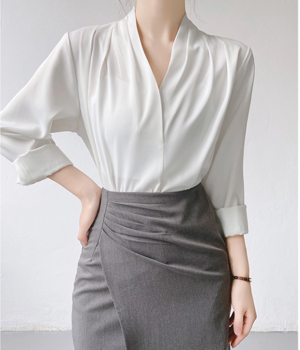 Profession refreshing tops spring and autumn shirt