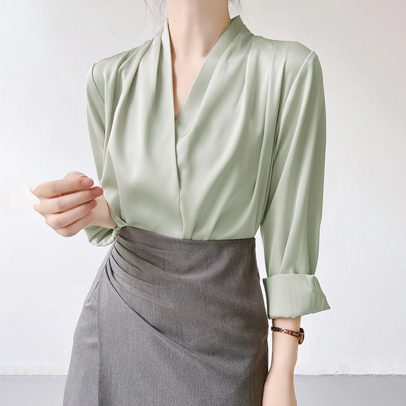 Profession refreshing tops spring and autumn shirt