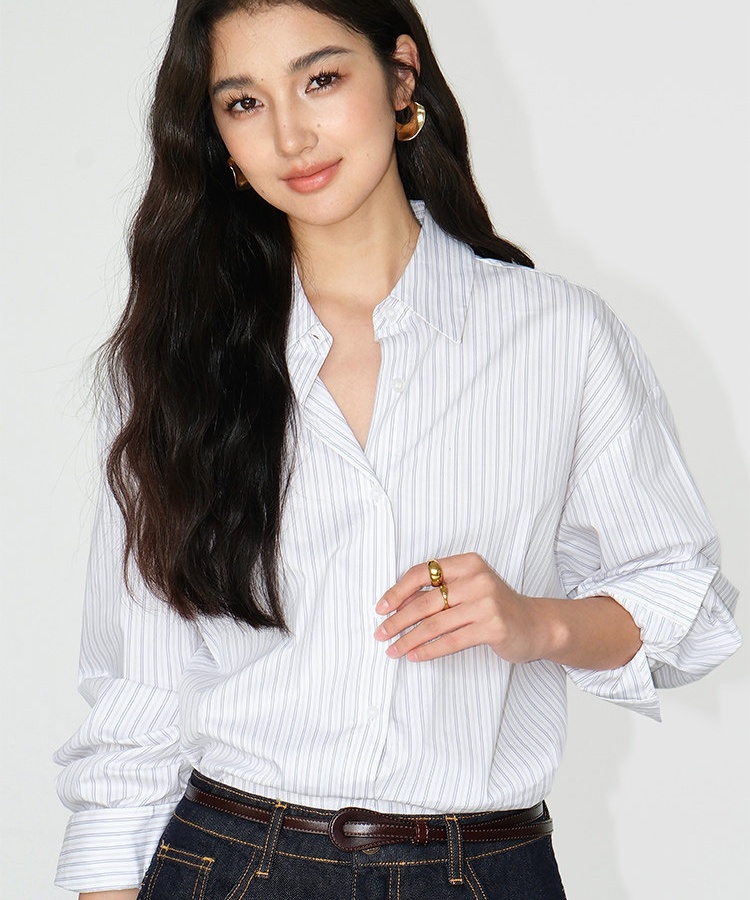 Commuting spring and autumn coat loose shirt