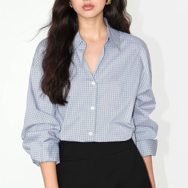 Commuting spring and autumn coat loose shirt