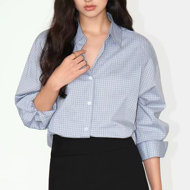 Commuting spring and autumn coat loose shirt