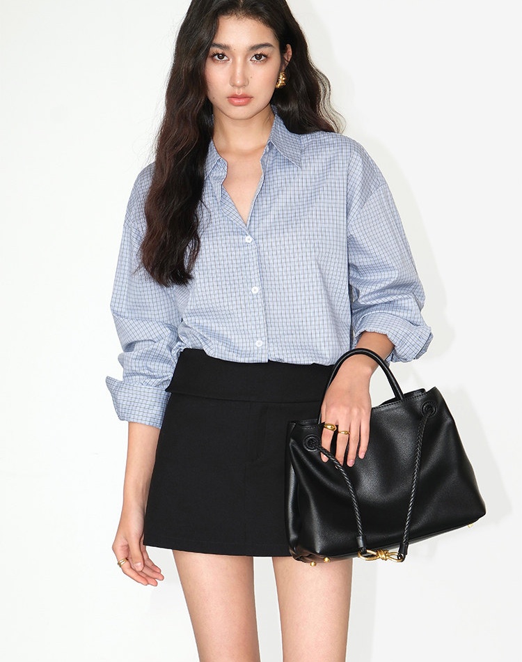 Commuting spring and autumn coat loose shirt