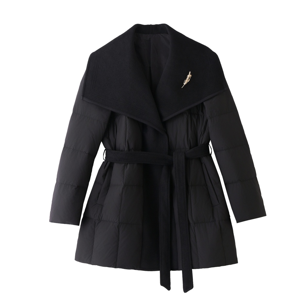 Long winter Casual duck down down coat for women