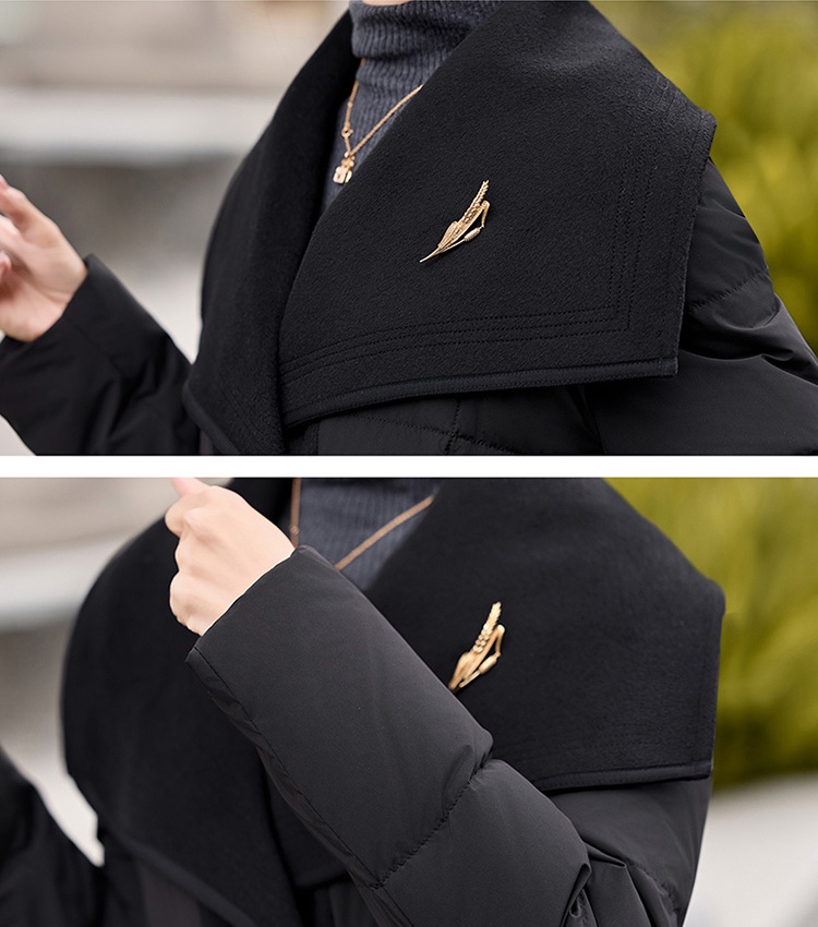 Long winter Casual duck down down coat for women