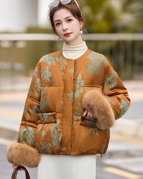Winter light luxury Chinese style temperament coat