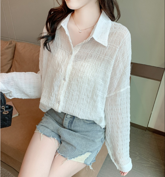 Loose sunscreen tops long sleeve spring coat for women