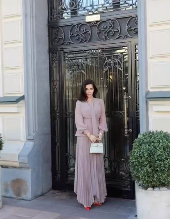 European style tops commuting waistcoat 3pcs set