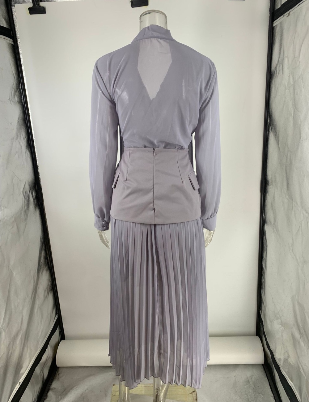 European style tops commuting waistcoat 3pcs set