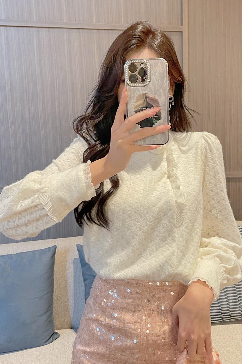 Flowers long sleeve shirts spring shirt