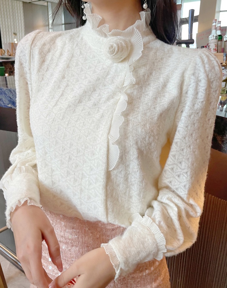 Flowers long sleeve shirts spring shirt