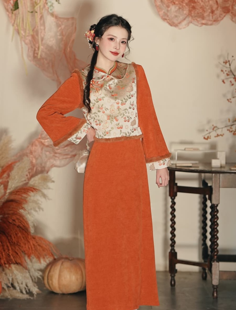 Thick waistcoat 2pcs set