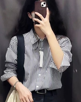 Spring and autumn shirt tops for women