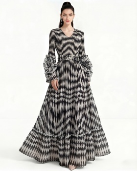 Pleats Please European style enlarge dress