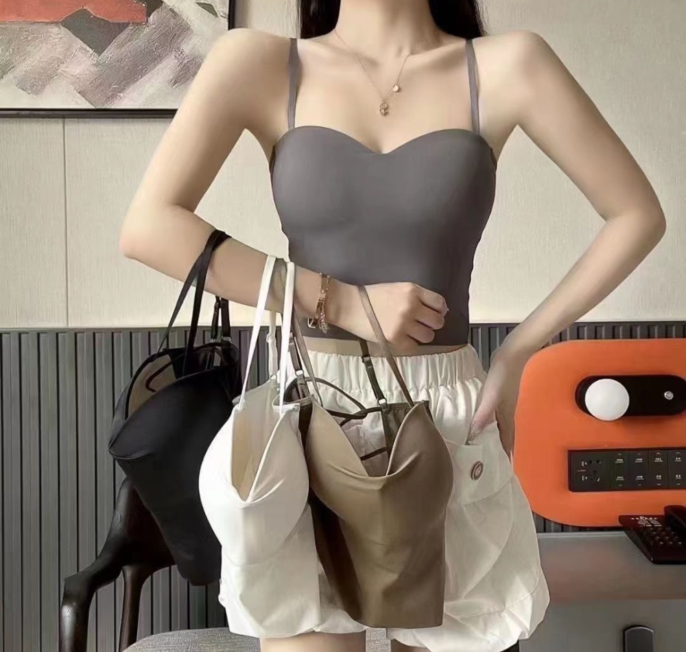 Ice silk spring and summer tops sling bottoming vest