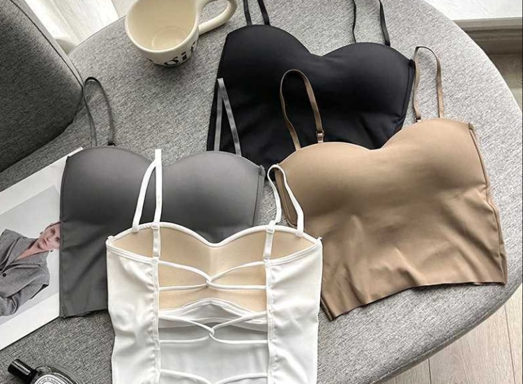 Ice silk spring and summer tops sling bottoming vest