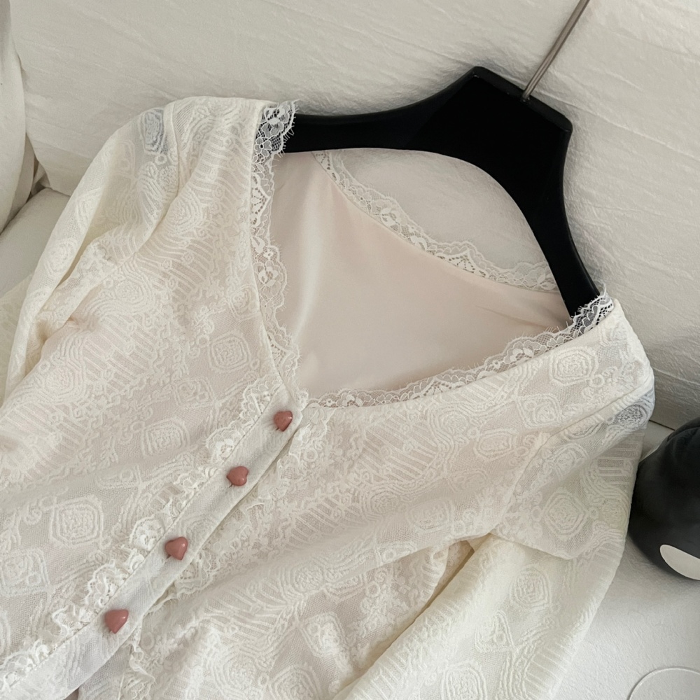 Slim niche tops enticement short skirt a set