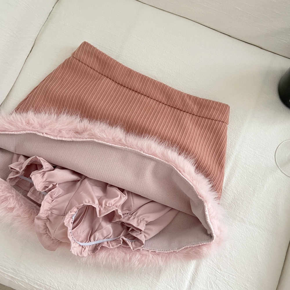 Slim niche tops enticement short skirt a set