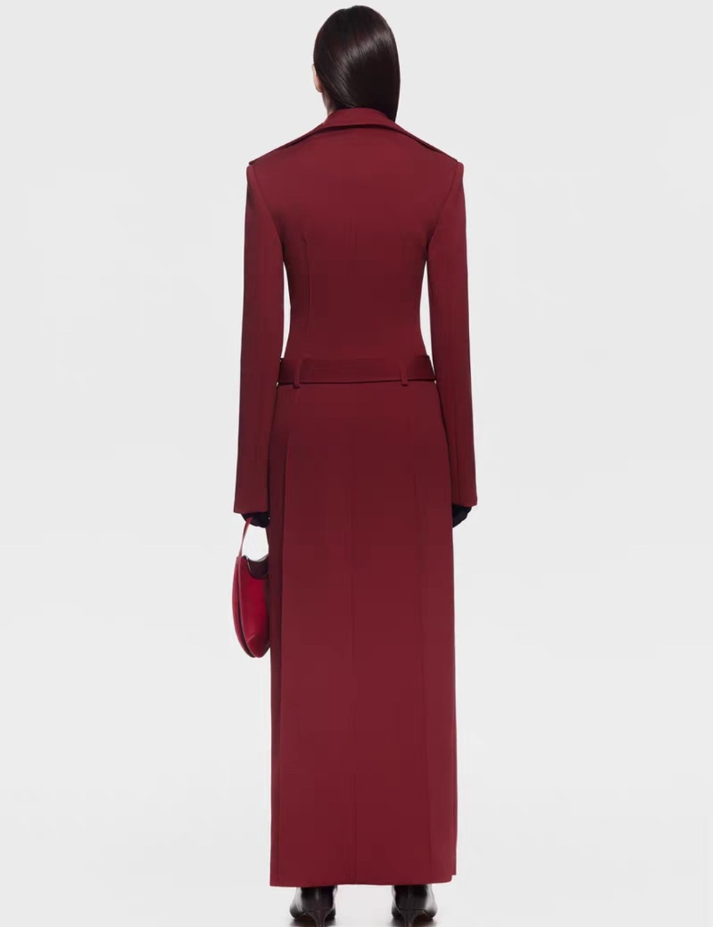 Slim niche temperament dress commuting simple coat