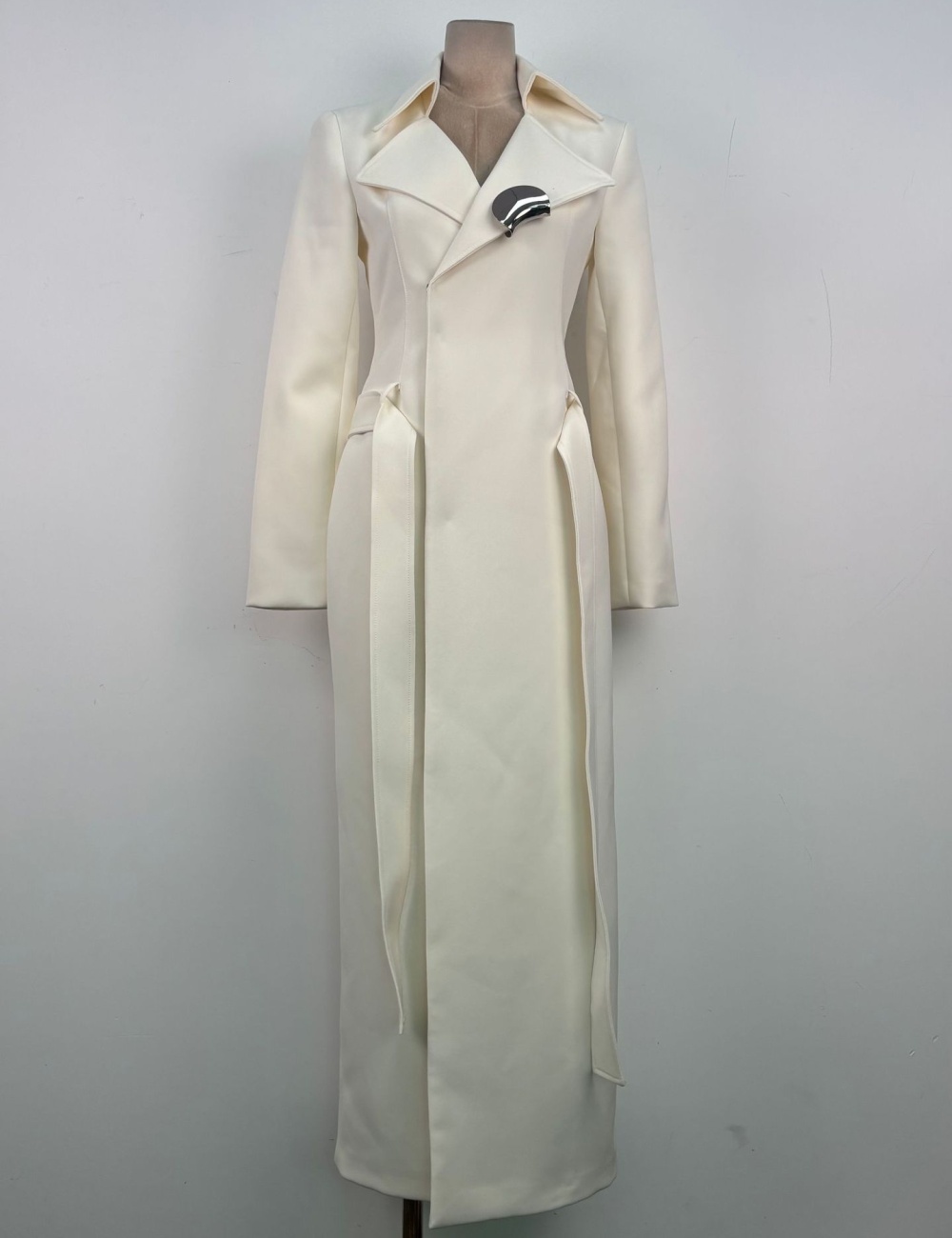 Slim niche temperament dress commuting simple coat