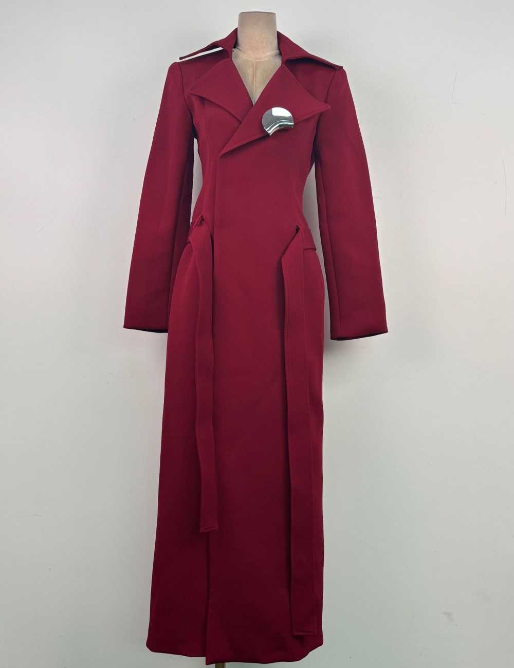 Slim niche temperament dress commuting simple coat