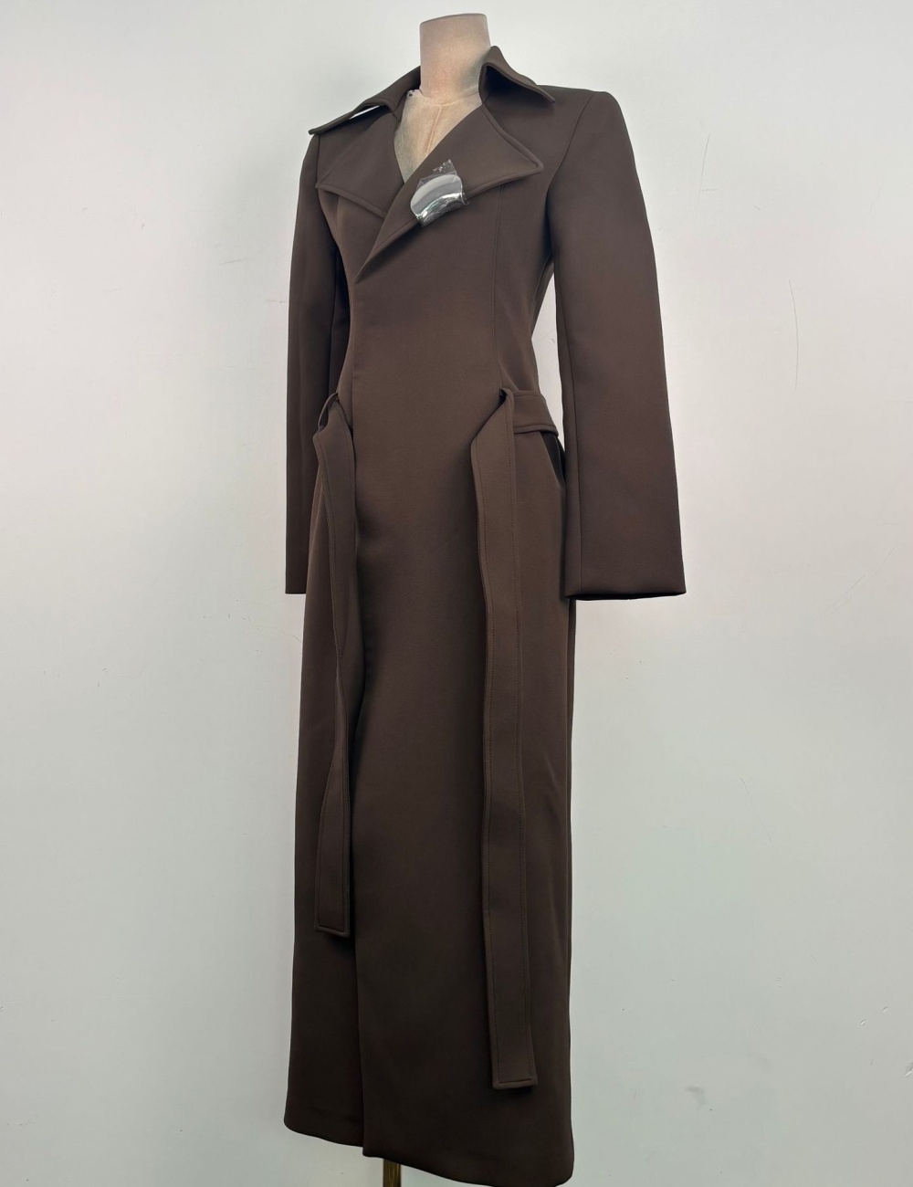 Slim niche temperament dress commuting simple coat
