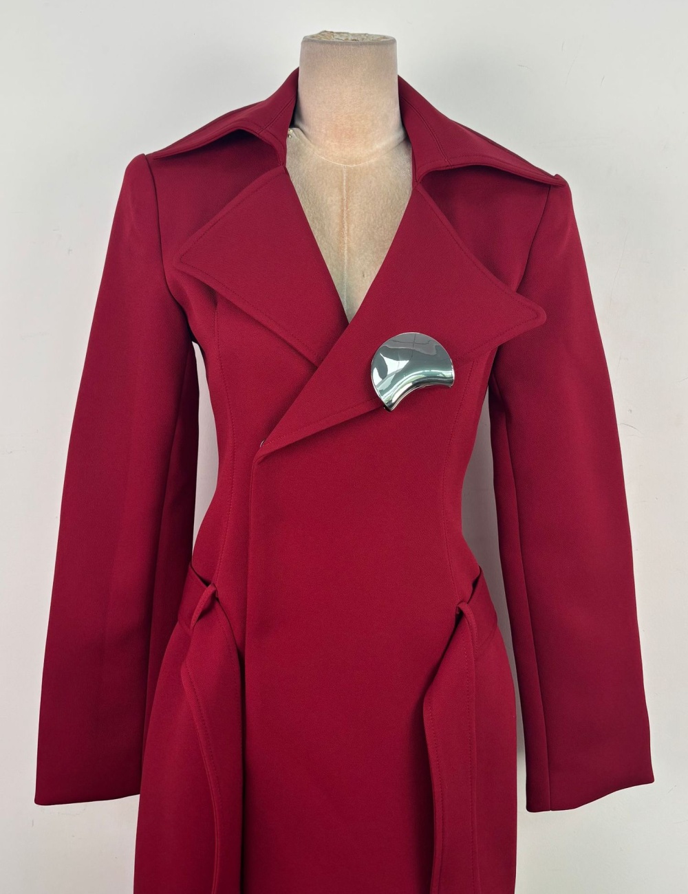 Slim niche temperament dress commuting simple coat