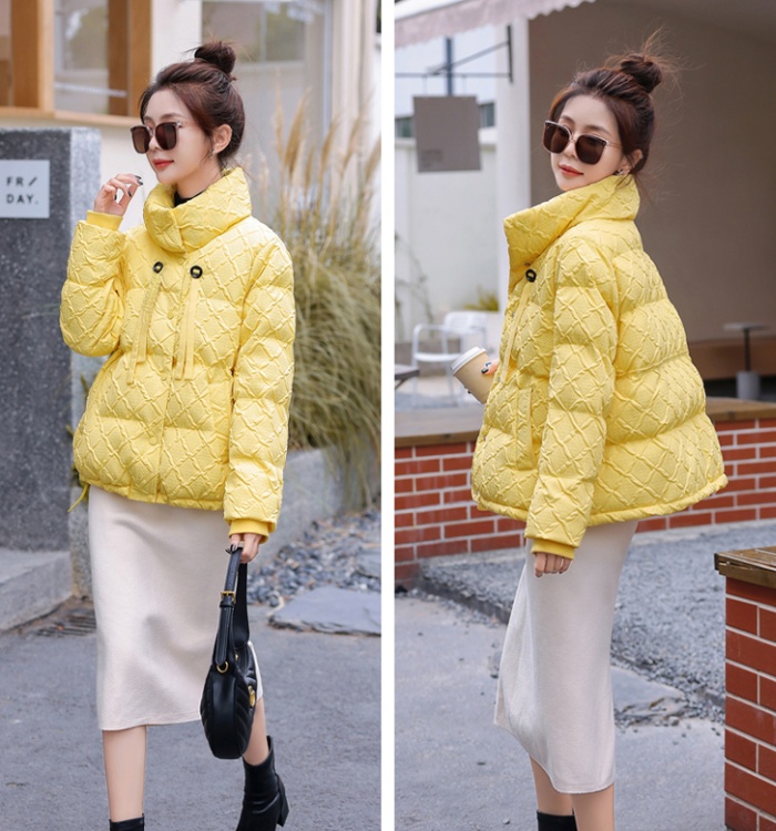 Winter short thermal coat Western style down cotton coat