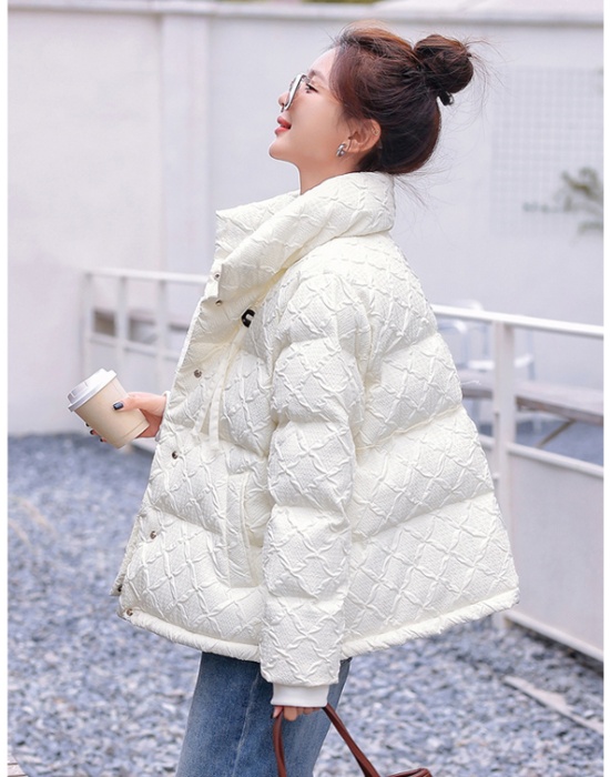 Winter short thermal coat Western style down cotton coat