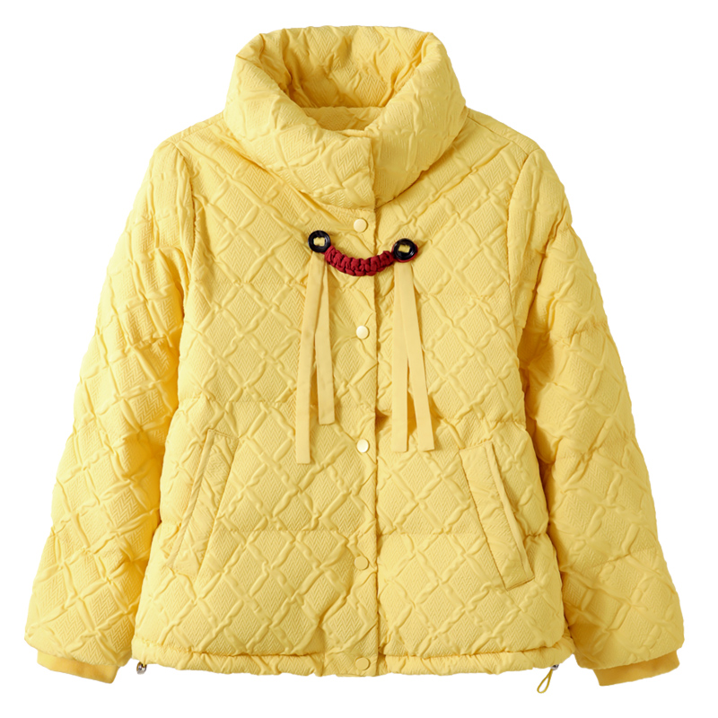 Winter short thermal coat Western style down cotton coat