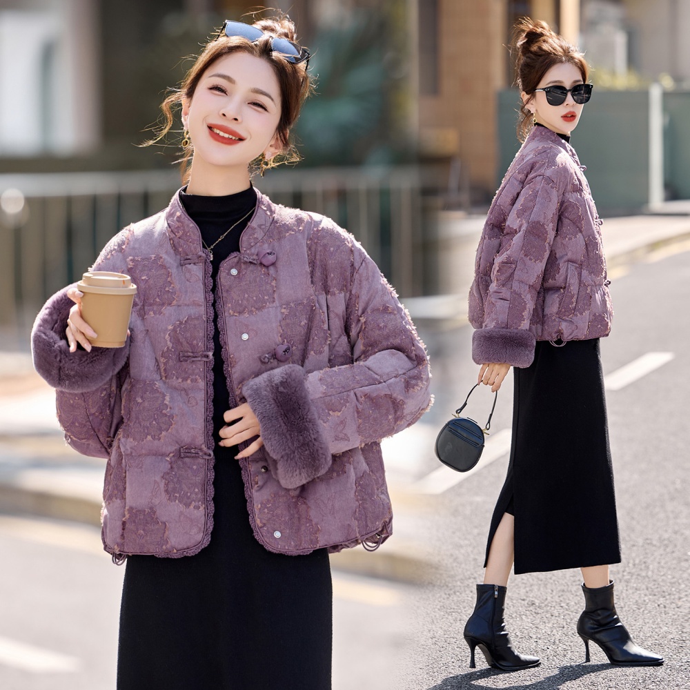 Chinese style duck down down coat