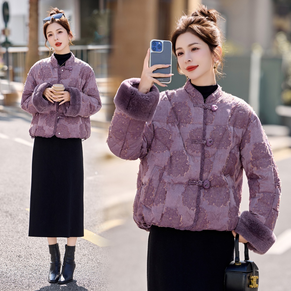 Chinese style duck down down coat