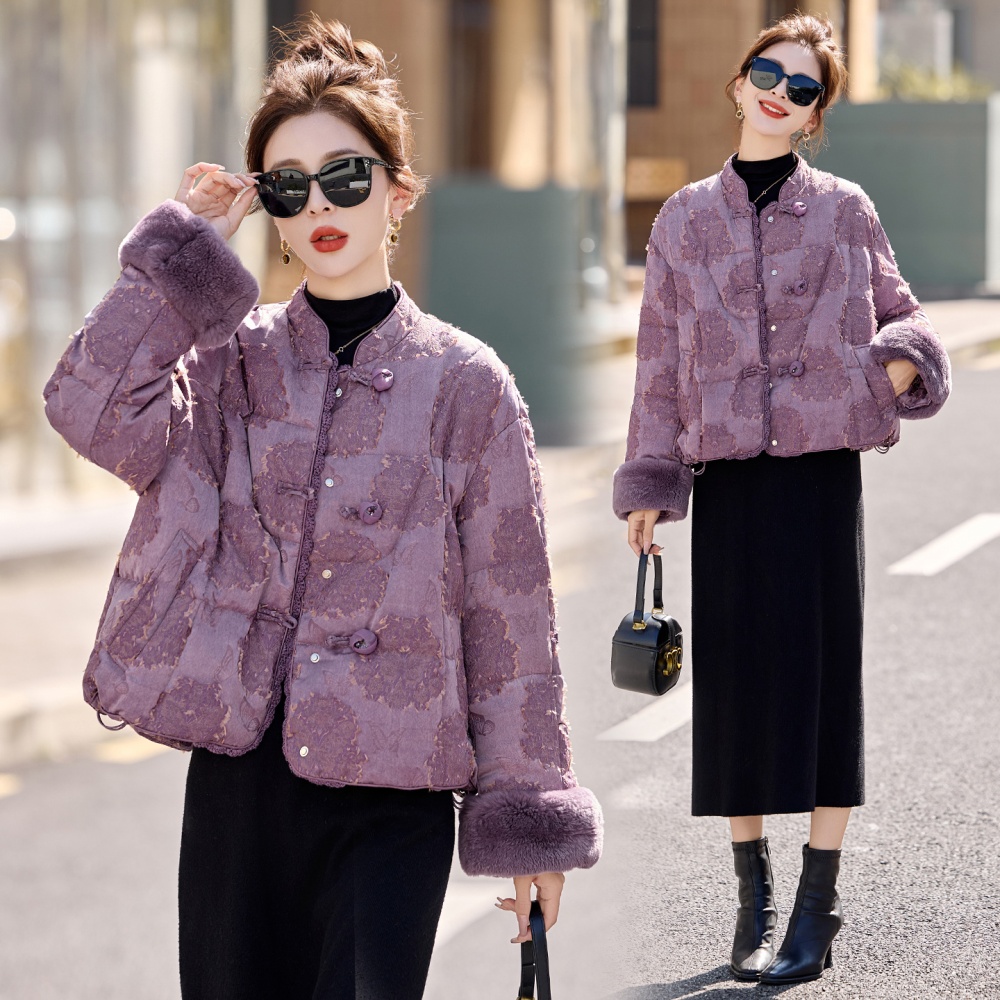 Chinese style duck down down coat