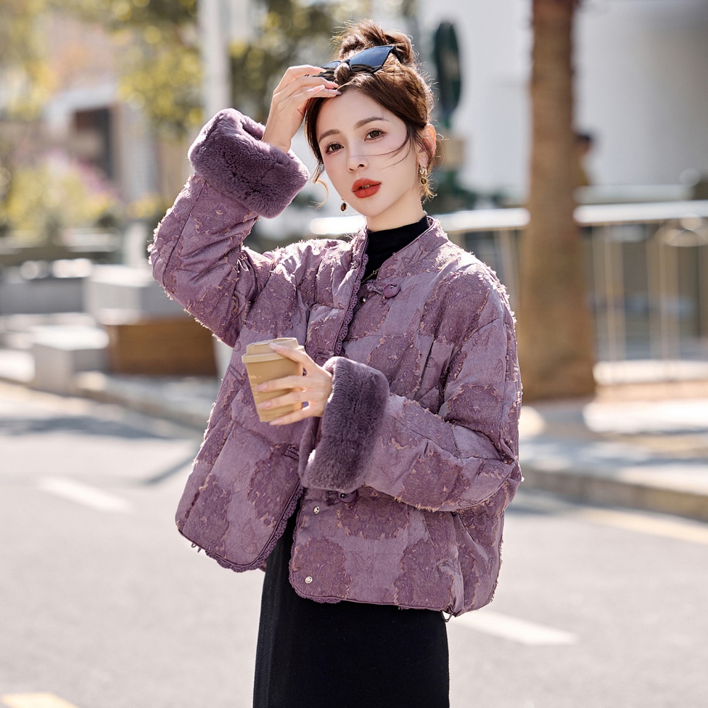 Chinese style duck down down coat