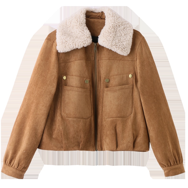 Thermal winter down coat short duck down parka