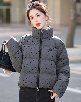 Winter Casual thick bread clothing fashion short down coat