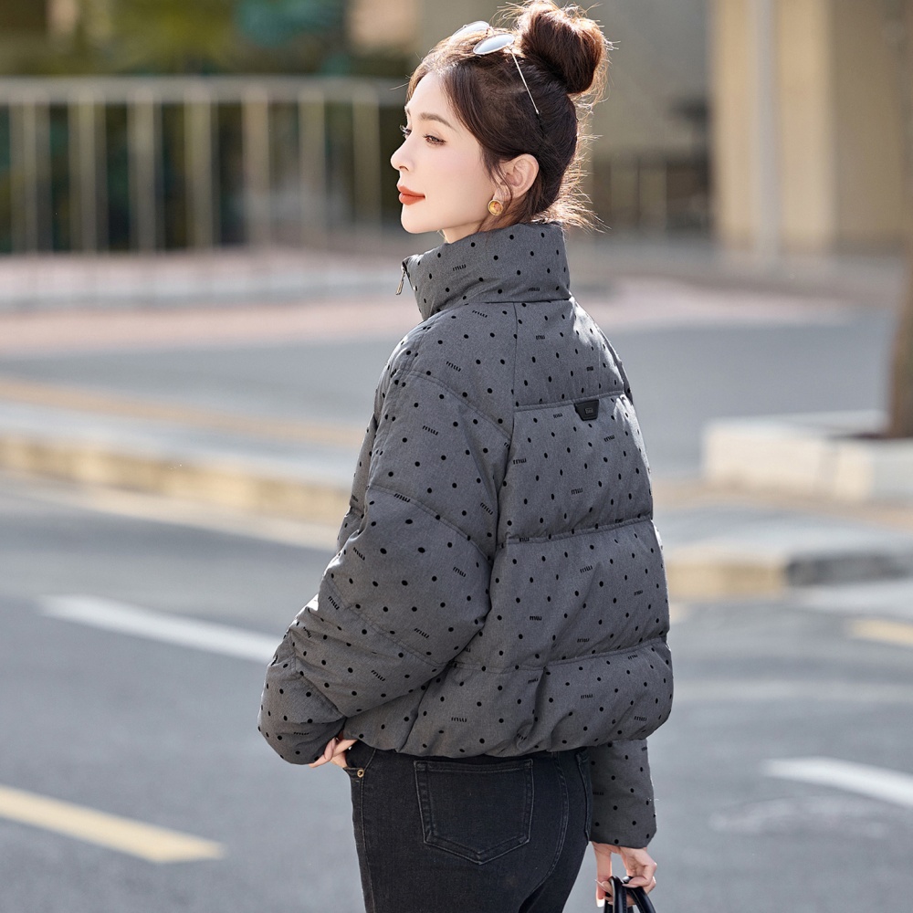 Winter Casual thick bread clothing fashion short down coat