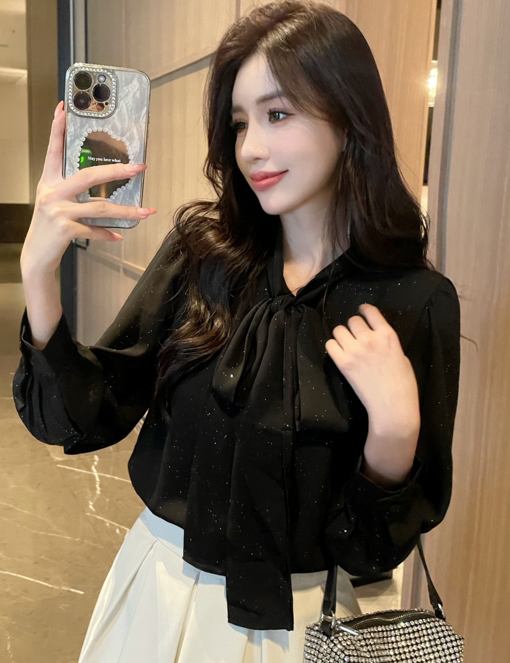 France style chiffon shirt profession shirt