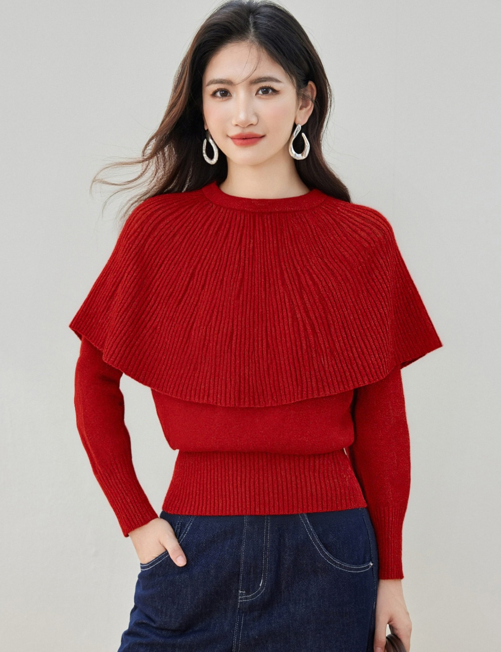 Autumn and winter sweater bottoming shirt for women