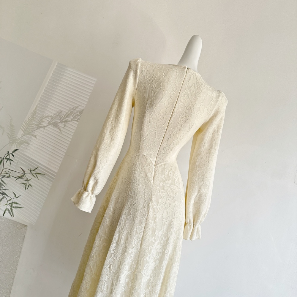 Lace enticement Sexy underwear pinched waist France style dress