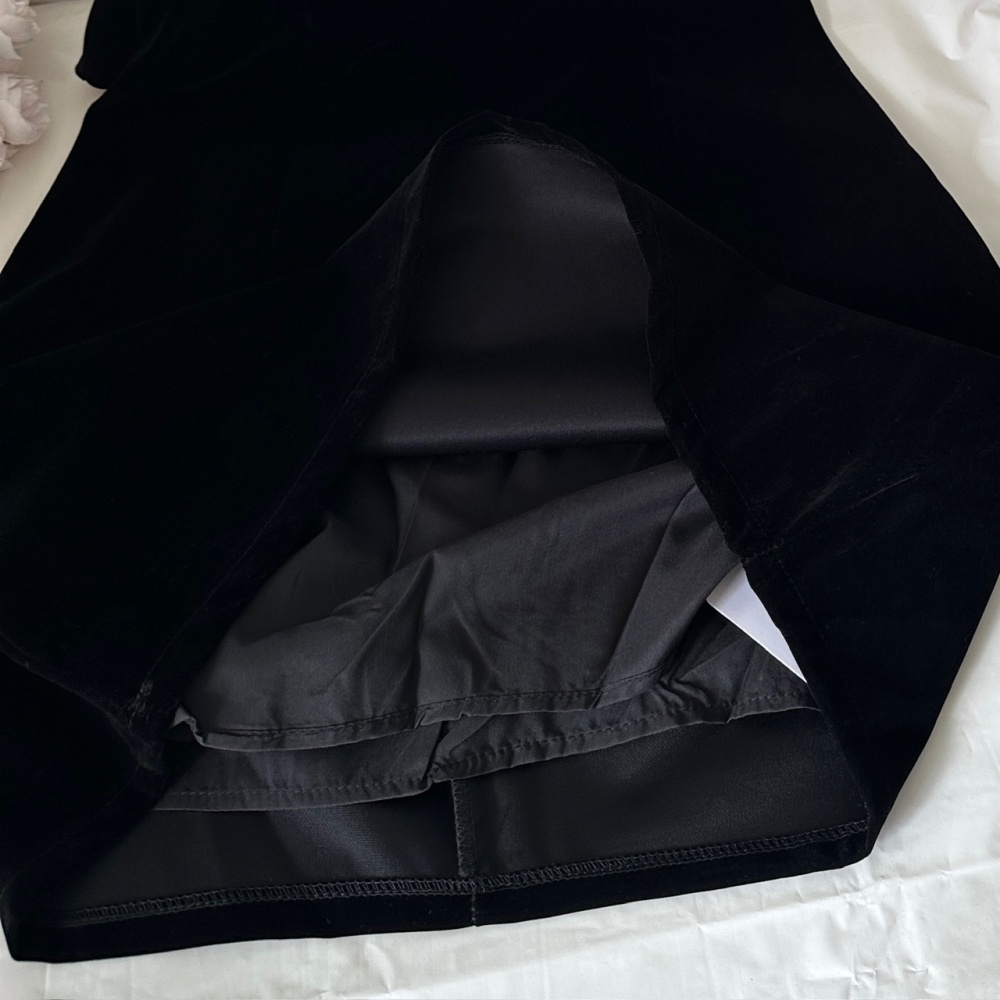 Spring light luxury strap dress temperament shirt a set