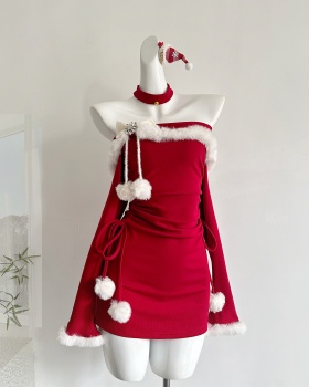 Fashion christmas dress a set