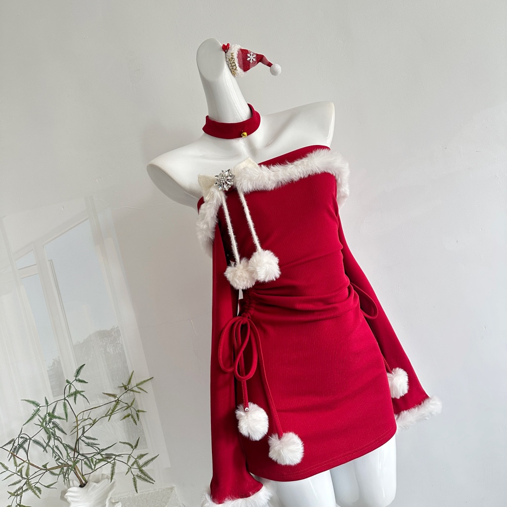 Fashion christmas dress a set