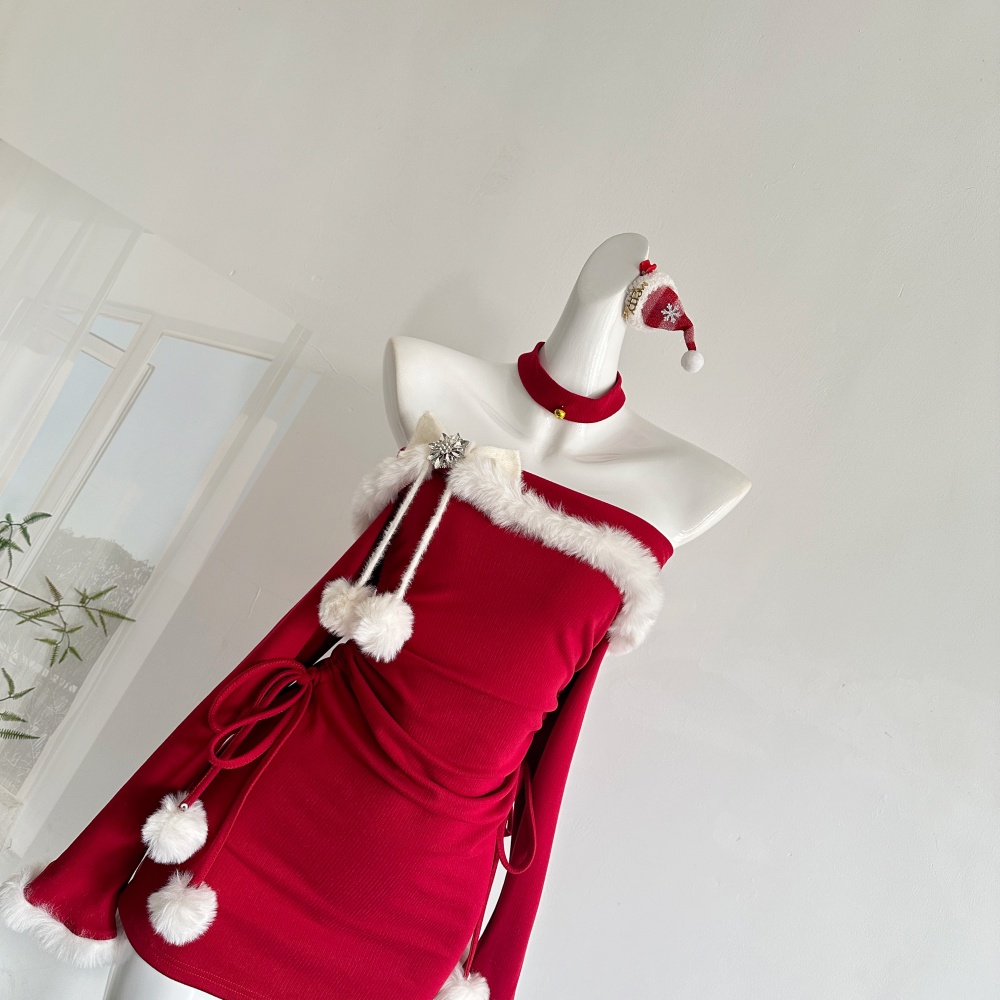 Fashion christmas dress a set