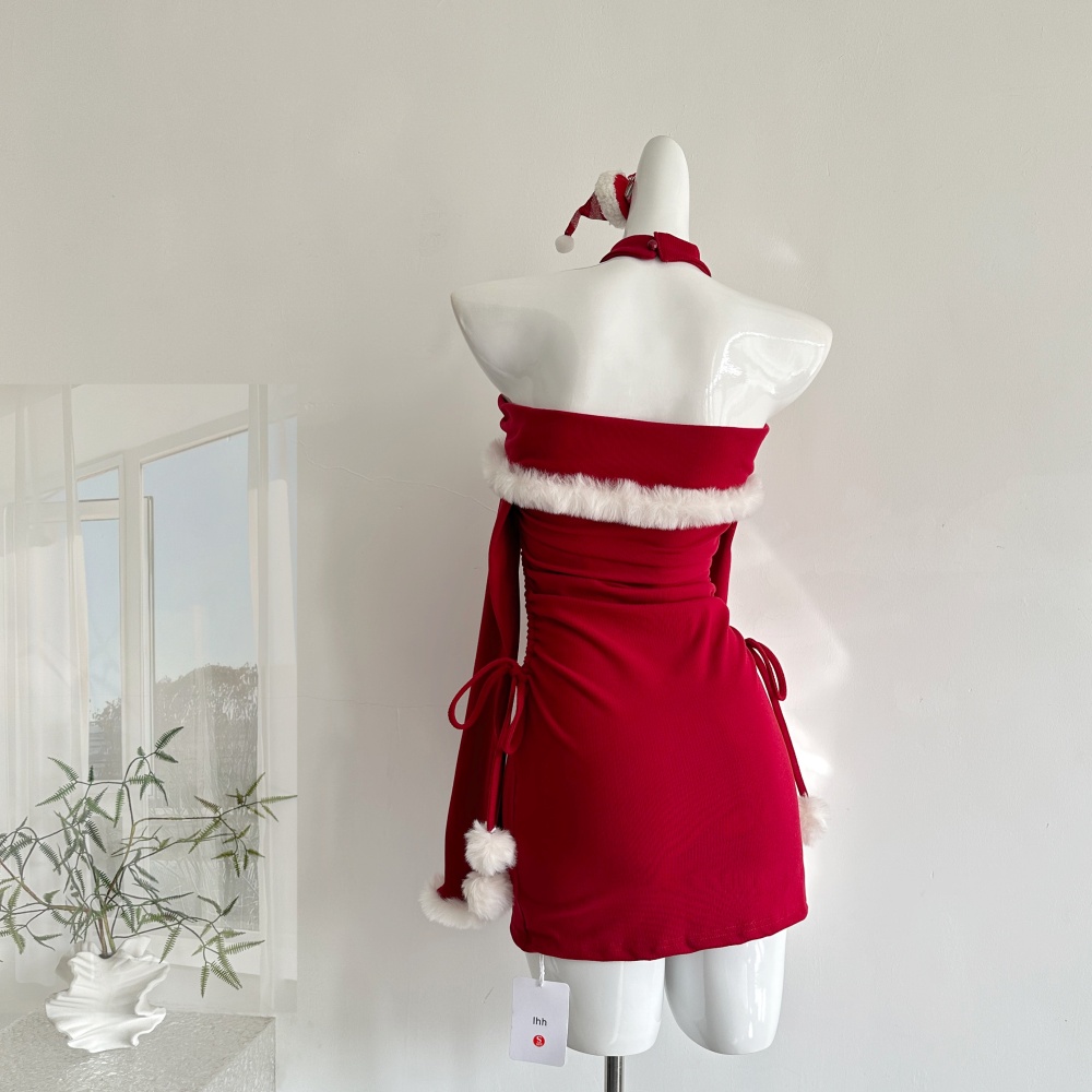 Fashion christmas dress a set