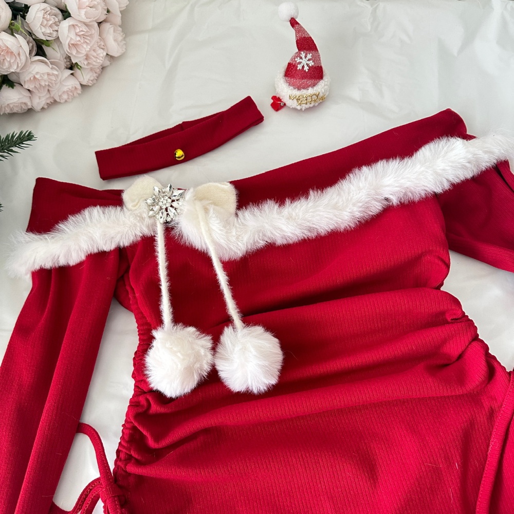 Fashion christmas dress a set