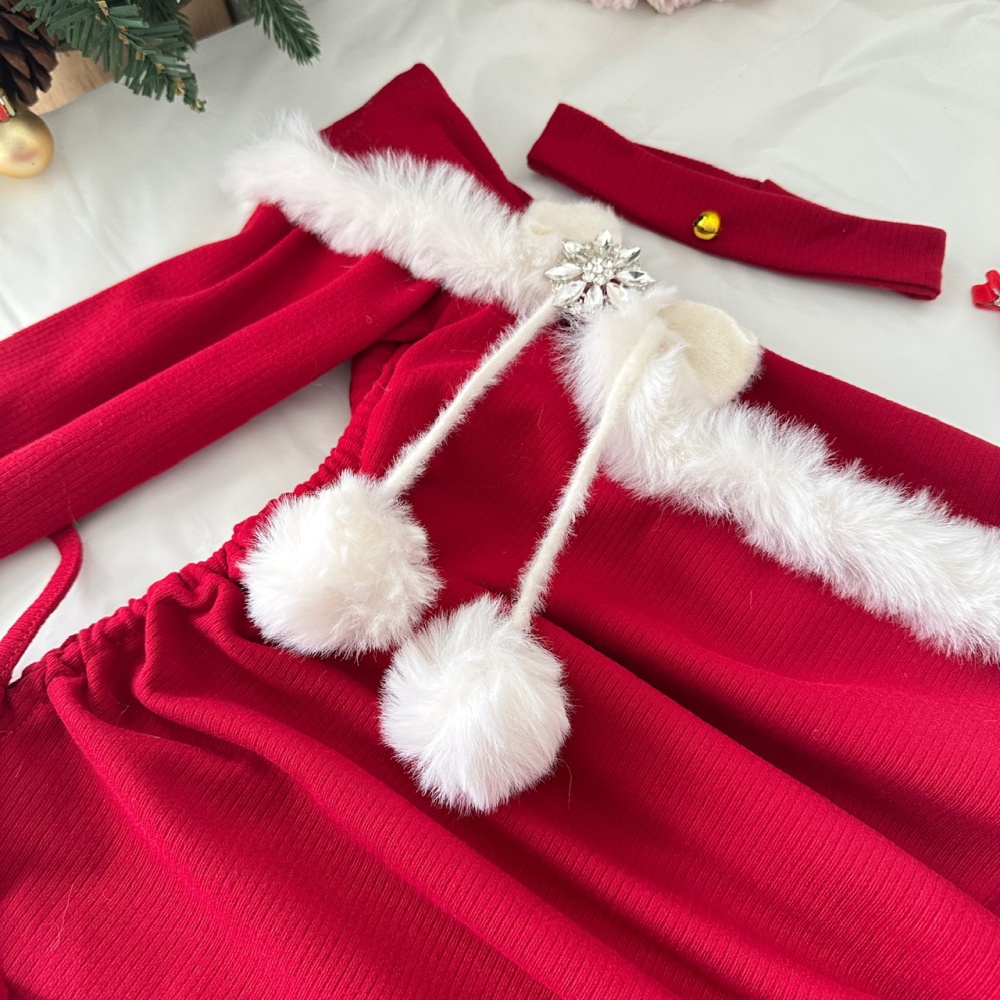 Fashion christmas dress a set