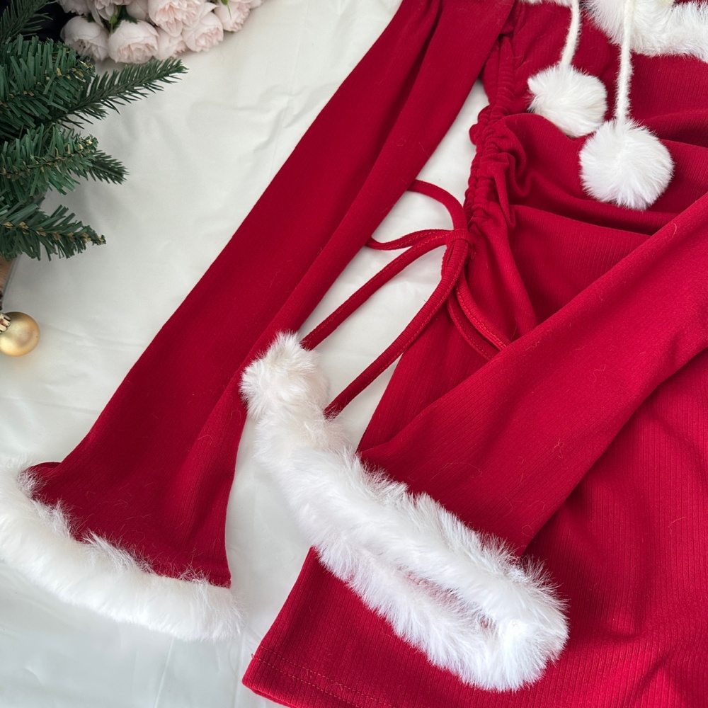 Fashion christmas dress a set