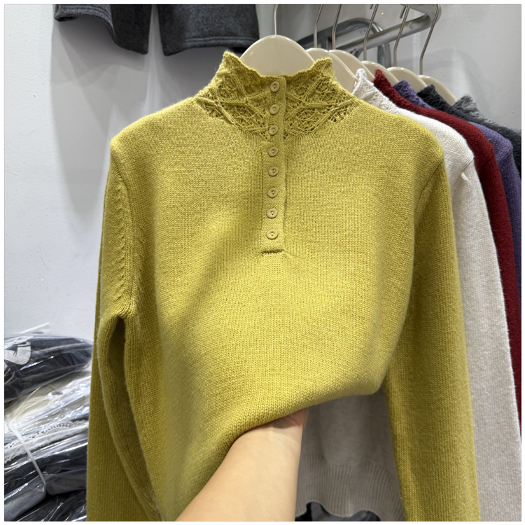 Unique Western style sweater knitted tops for women