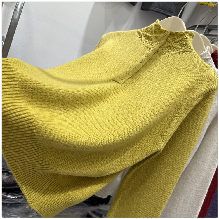 Unique Western style sweater knitted tops for women